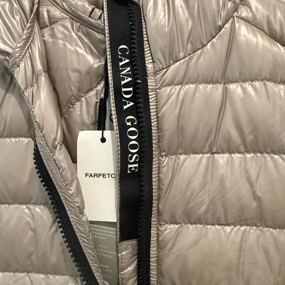 Canada Goose Women's Puffer Longline Jacket - Taupe NWT - Picture 3 of 5